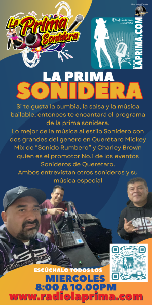 Web Banners la prima sonidera show